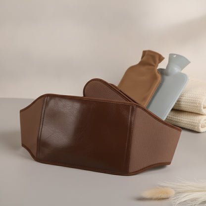 Bouillotte Eau Ceinture 3 Pièces en Velours Doux – Anti-Douleur pour Règles, Dos, Ventre et Lombaires