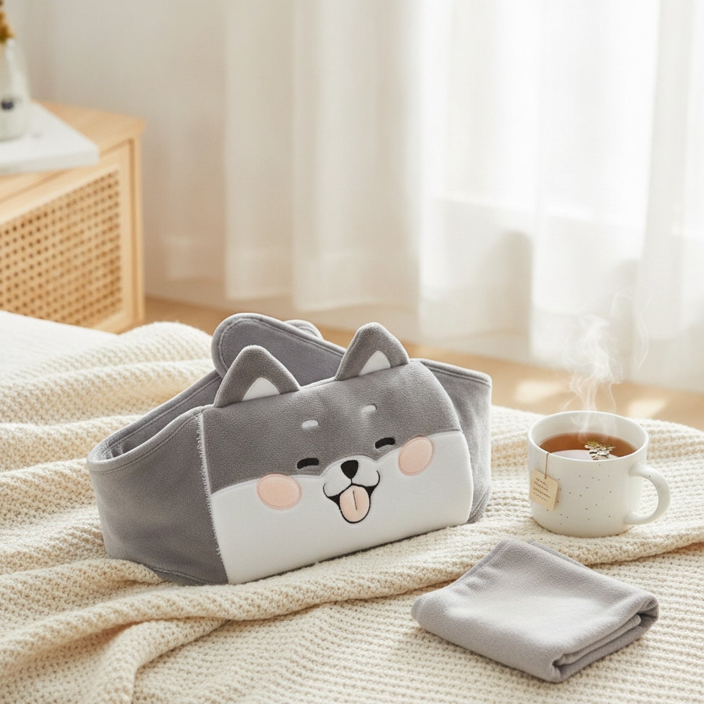 Bouillotte Eau Peluche avec Ceinture : votre alliée douceur contre les douleurs du quotidien