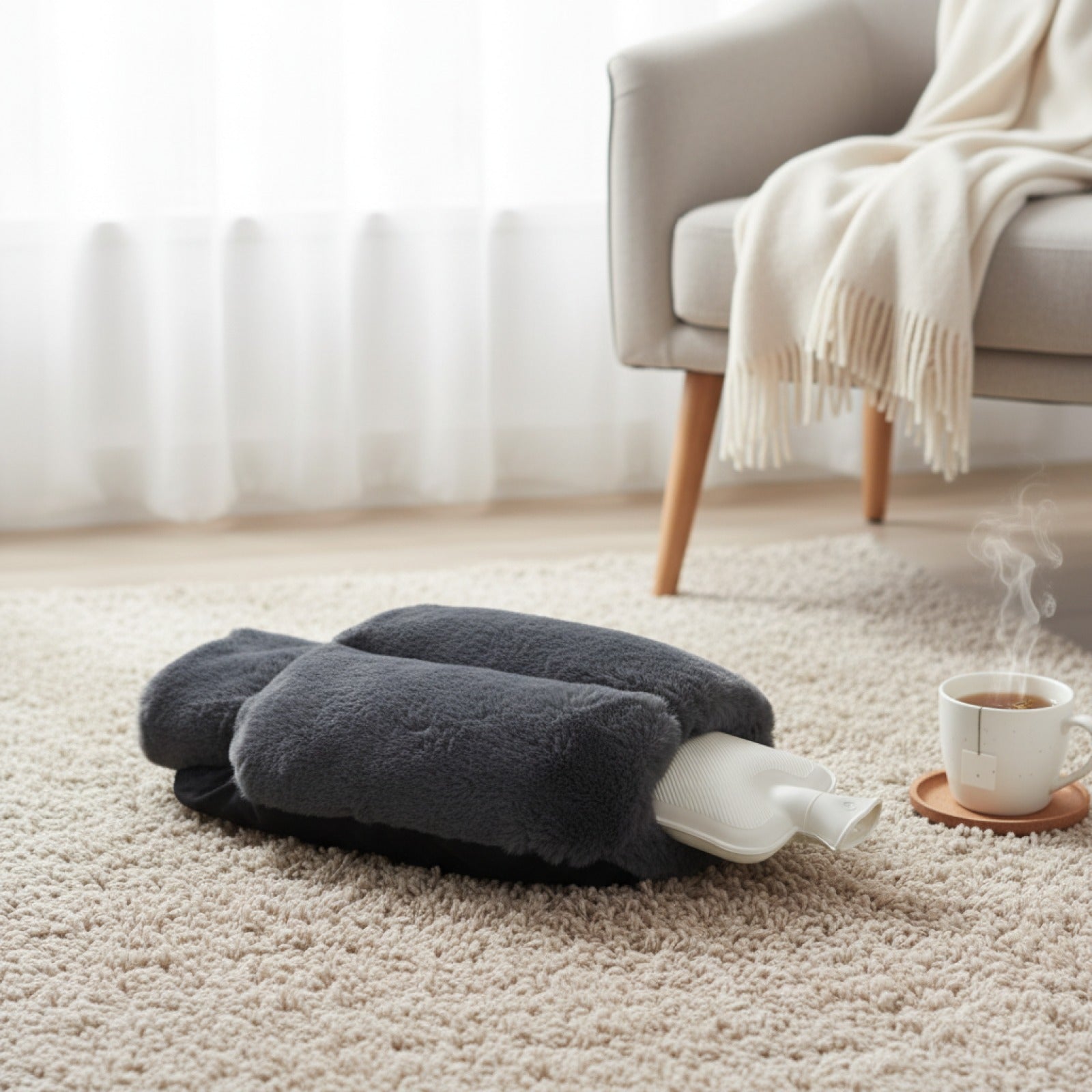 Bouillotte Eau Chauffe-Pieds