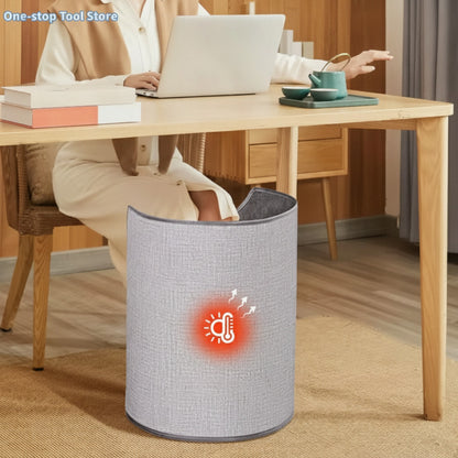 Bouillotte jambes Électrique Sous Bureau : gardez vos pieds au chaud tout l'hiver