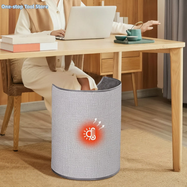 Bouillotte jambes Électrique Sous Bureau : gardez vos pieds au chaud tout l'hiver