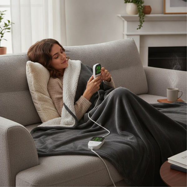 Couverture Chauffante Électrique : chaleur, confort et bien-être tout l'hiver